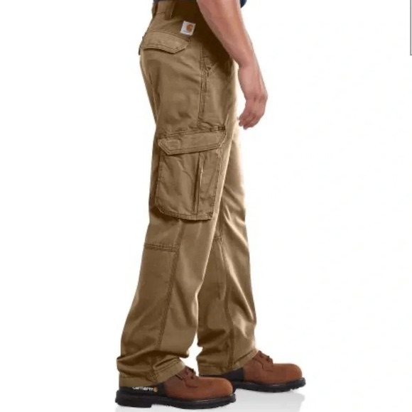 Carhartt Force Tappen Cargo Pants rip stop for Men in Yukon Size Waist 38 - Picture 2 of 9